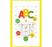 Alphabet Learning Workbook for Preschoolers Ages 3-6: Learn Letters with Coloring, Tracing & Crosswords: A Fun A-Z Activity Book with 78 Pages of ... Practice, Coloring, and Beginner Crosswords