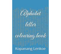Alphabet letter colouring book