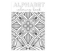 Alphabet Mandala Coloring Book