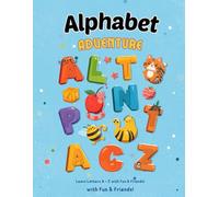 Alphabet maze activity book for preschoolers
