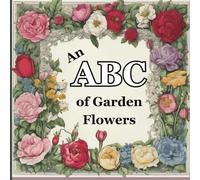 Alphabet of Garden Flowers Coloring Book