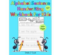 Alphabet Sentence Handwriting Workbook for Kids