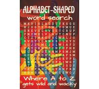 Alphabet-shaped word search puzzle book: Sneaky learning hidden in every loopy path
