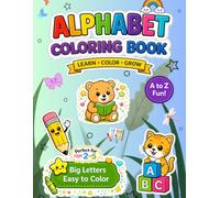 Alphabet Soldiers: Color Traning Book: Big Letters Mission for Tiny Hands Ages 2-5 | Ghost mode Pages