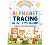 Alphabet Tracing Activity Workbook for Kids: A-Z Letter Tracing Practice Book with Uppercase and Lowercase Letters for Preschool, Pre-K and Kindergarten
