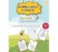 Alphabet Tracing Adventure: Bee Fun! Learn to Trace, Color & Read - A to Z Learning Series for Kids