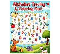 Alphabet tracing and coloring activity book for kids: Practice for Kids with Pen Control, Line Tracing, Letters, and More!