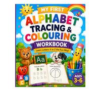 Alphabet Tracing And Colouring Book