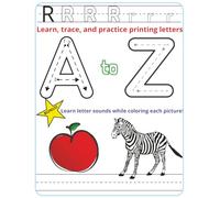Alphabet Tracing and Printing Activity Book: Early Writing Skills That Build Confidence!