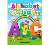 Alphabet Tracing Book for Kids Ages 3-5: Learn to Write Letters A-Z with Fun Handwriting Practice, Preschool Learning, and Cute Animal Pictures
