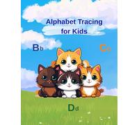 Alphabet Tracing for Kids: 52 Pages A to Z Uppercase & Lowercase Letters | Handwriting Practice Workbook for Preschool & Kindergarten | Ages 3-6