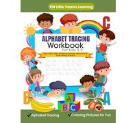 Alphabet Tracing Workbook For Kids Ages 3-5: Learn ABCs With Jamaican Animals, Island Fun & Early Writing Practice