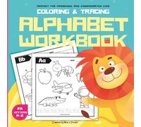 Alphabet Tracing Workbook for Kids Ages 3-5 Trace, Color & Learn Letters A-Z with Fun Preschool Handwriting Practice: ABC Letter Tracing, Alphabet ... Skills for Preschool, Pre-K & Kindergarten