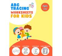 Alphabet Tracing Workbook for Kids Ages 3-6: ABC Letters Handwriting Practice for Preschool and Kindergarten | Letter Mazes, Matching, and Tracing Activities | Fun Learning Book