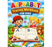 Alphabet Tracing Workbook for Kids: Capital & Small Letters A-Z with Practice Writing for Ages 3-5