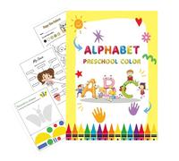 Alphabet TRAPING Libro - Pratica scrittura di lettere, raccoglitori di tracciati | Strumento di apprendimento riutilizzabile per i , tracciamento prescolare Bok per principianti, forniture per la