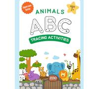 Alphabet Uppercase Tracing Activities Workbook Colorful Cute and Childish