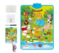 Alphabet Wall Chart, Talking Music Poster, 16.14x21.85in Kid Educational Toy, Interactive Speech Learning, Fun Birthday for Girls, Boys, Kids, School, Home