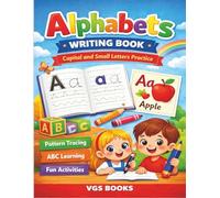 Alphabet Writing Practice for Toddlers & Preschoolers: Capital and Small Letters (Practice) - Pattern Tracing - Alphabet - Early Learning - Letters ... for Toddlers, Nursery, Pre School Children
