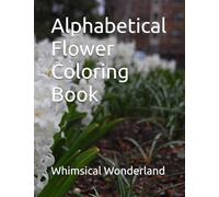 Alphabetical Flower Coloring Book