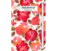 Alphabetical Notebook A5: Medium Lined-Journal Organizer with A-Z Tabs Printed | 4 Pages Per Letter | A-Z Notebook Journal With Index. 105 Pages