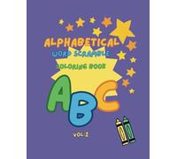 Alphabetical word scramble coloring book vol:2
