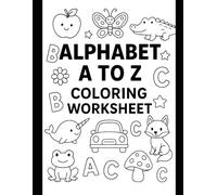 Alphabets A to Z Coloring Worksheets
