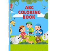Alphabets ABC Coloring Book: Coloring book with tracing words............ improve hand-eye coordination and enhances creativity.....8.5x11inches