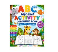 alphabets activity with coloring book: fun full coloring book