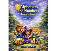 ALPHABETS AND NUMBERS TRACING BOOK