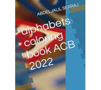 alphabets coloring book ACB 2022