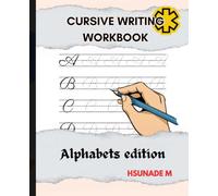 Alphabets cursive writing workbook: Calligraphy practice