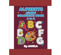 ALPHABETS JUMBO COLOURING BOOK A TO Z