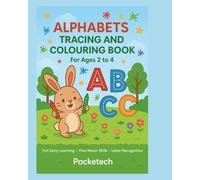 Alphabets Tracing and Colouring Book for kids of Ages 2 - 4