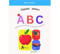 Alphabets writing book - capital letters (practice) -pattern tracing alphabets.: Write to learn-Early learning -Capital letters for kids.