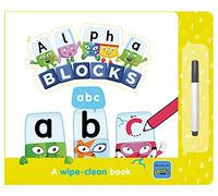 Alphablocks ABC: A Wipe-Clean Book and Pen - Learn to Write the Alphabet for Preschool Ages 3-6