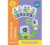 Alphablocks Lots More Letters Orange Level Workbook: Early Words Educational Activities Perfect for Early Learning and Fans of the TV Series - Ages 3-5+: 4