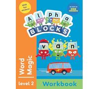 Alphablocks Word Magic Orange Level Workbook: Early Words Educational Activities Perfect for Early Learning and Fans of the TV Series - Ages 3-5+: 1