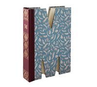 Alphabook Libro a Forma di Lettera M, Carta, Fantasia Multicolore, 19x14x3 cm idea regalo matrimonio, per la mamma, per decorare, ricordi, diario, fotografie