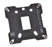Alphacool 13071 Piastra posteriore Acciaio inox Nero Intel: LGA 1150 / 1151 /