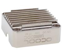 Alphacool 13172 Laing DDC Metal Bottom - Silver Nickel Pompa di Raffreddamento ad Acqua