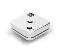 Alphacool 13445 Blocco di acqua Ottone Rame Bianco 1/4" 60 °C 0,8 bar