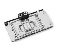 Alphacool 13481 Blocco d'acqua + piastra posteriore Acrilico Alluminio Cromo