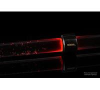 Alphacool 15288 Aurora HardTube LED Ring 16mm Deep Black - Red Modding Luci LED