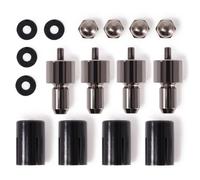 Alphacool 15725 Kit di montaggio Nero Stainless steel 25 mm 10 g Core Push