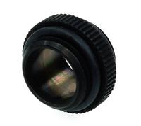 Alphacool 17037 HF doppio nipplo filettato esterno G1/4 a filettatura esterna G1/4'' con O-ring - nero intenso Raccordi per raffreddamento ad acqua