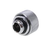 Alphacool 17188 HT 13mm HardTube Compression Fitting G1/4 - knurled - Chrome WaterCooling Raccordi