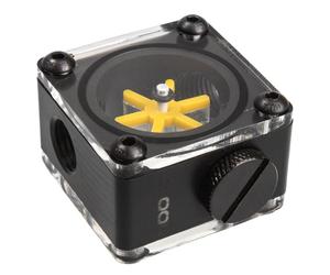 Alphacool 17350 Nero Trasparente Giallo Blocco per radiatore Liquido Acetale