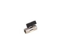 Alphacool 17353 2-Way Ball Valve G1/4 - Chrome WaterCooling Raccordi