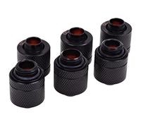 Alphacool 17387 HF 13/10 Compression Fitting G1/4 - Deep Black Sixpack WaterCooling Raccordi